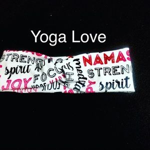 Yoga Love Headband Handmade NB/3month